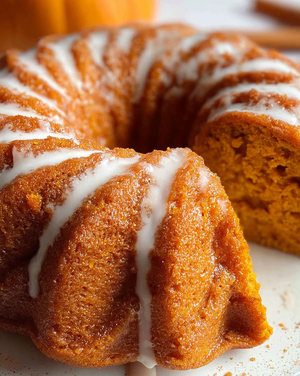 Autumn Comfort: The Perfectly Spiced Pumpkin Bundt Cake